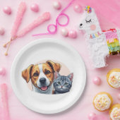 pets papieren bordje (Feest)
