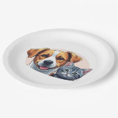pets papieren bordje (Gekanteld)