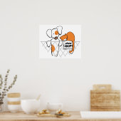 Pets patch & Rusty™ aannemen Poster (Keuken)