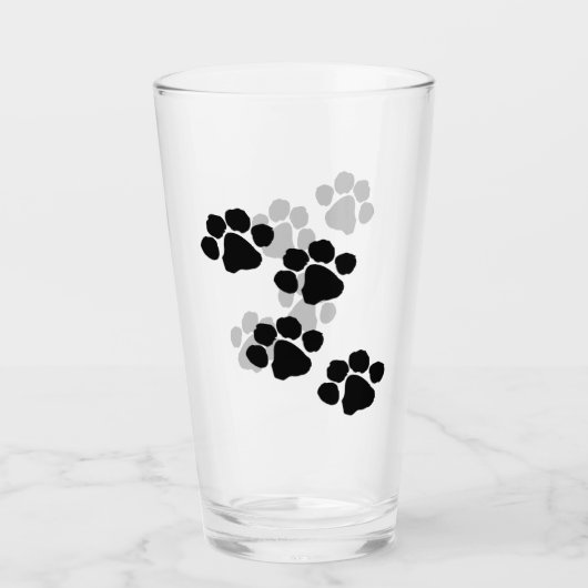 Pets Pawprinters Glas (Voorkant)