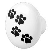 Pets Pawprinters Keramische Knop (Rechts)