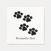 Pets Pawprinters Servetten (Voorkant)