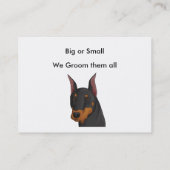 Pets-profielkaart Visitekaartje (Achterkant)