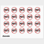 PETS RONDE STICKER (Vel)