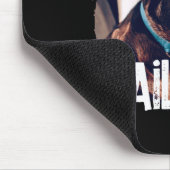 Pets Simple Modern Cool Nge Name And Photo Muismat (Hoek)