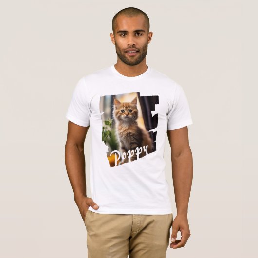 Pet's Simple Modern Cool T-shirt (Voorkant volledig)