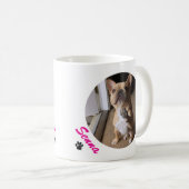 Pet's Simple Modern Cool Typography Naam Koffiemok (Voorkant rechts)