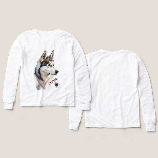 Pet's Simple Modern Cool Typography Name (Voorkant /achterkant)