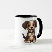 Pet's Simple Modern Cool Typography Photo Mok (Voorkant rechts)