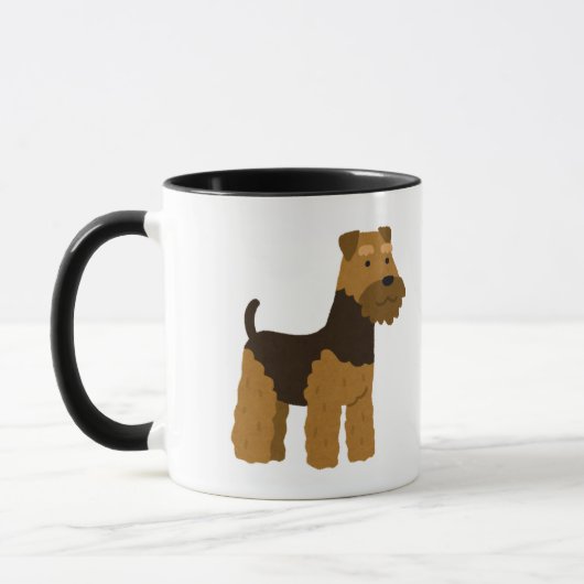 Pet's Simple Modern Cool Typography Photo Mug Mok (Links)