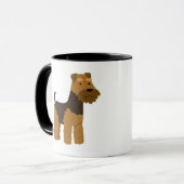 Pet's Simple Modern Cool Typography Photo Mug Mok (Voorkant links)