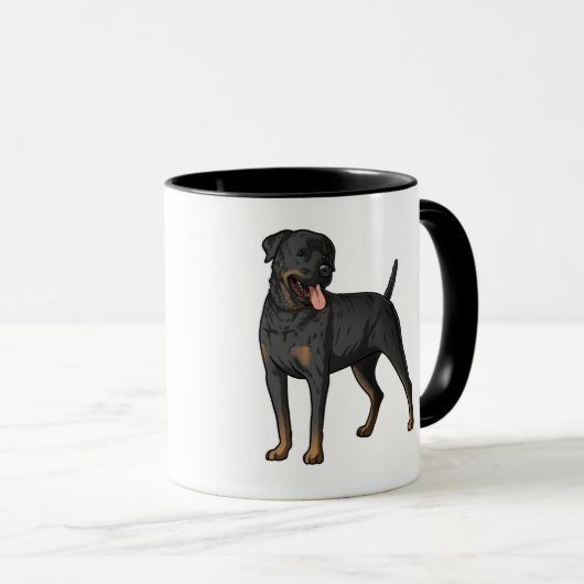 Pet's Simple Modern Cool Typography Photo Mug Mok (Voorkant rechts)