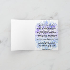 Pet's Tribute to Owner Folded (Het eerbetoon van h Kaart