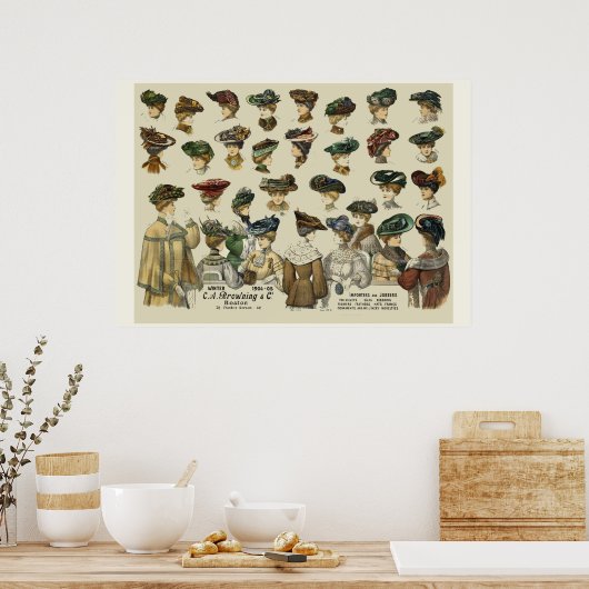 Petten 1905 Boston Poster (Keuken)