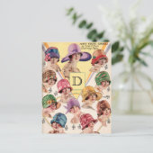  Petten Aangepaste monogram briefkaarten (Staand voorkant)