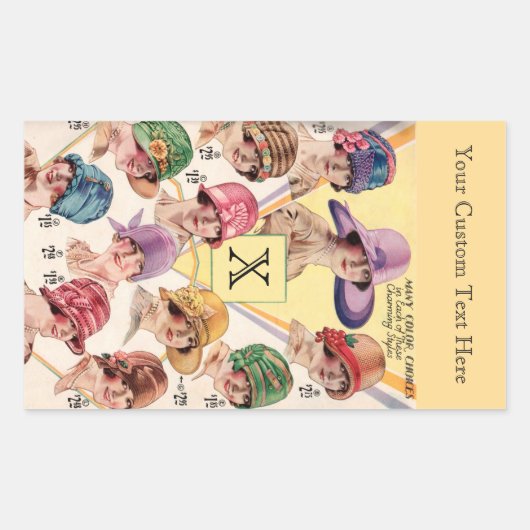  Petten Aangepaste stickers voor monogram (Voorkant)