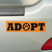 Petten aannemen bumpersticker (Op auto)