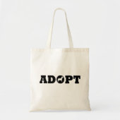 Petten aannemen tote bag (Voorkant)