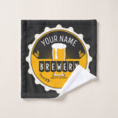 Petten bast brouwerijbier bad handdoek (Wasdoekje)