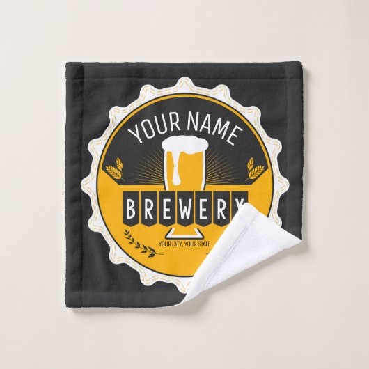 Petten bast brouwerijbier bad handdoek (Wasdoekje)