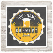 Petten bast brouwerijbier servet