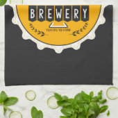 Petten bast brouwerijbier theedoek (Gevouwen)