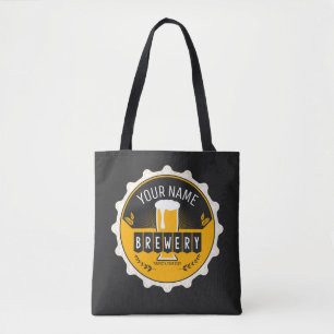 Petten bast brouwerijbier tote bag