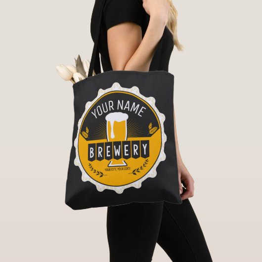Petten bast brouwerijbier tote bag (Dichtbij)