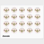 Petten doos dame dank u Stickers (Vel)