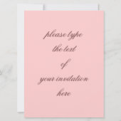 petten doucheuitnodiging sjabloon kaart (Achterkant)