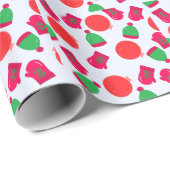 Petten en Mittens Holiday Pattern-pakpapier Cadeaupapier (Rol Hoek)
