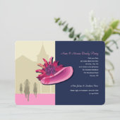 Petten en paarden 2 Derby-uitnodigingen Kaart (Staand voorkant)