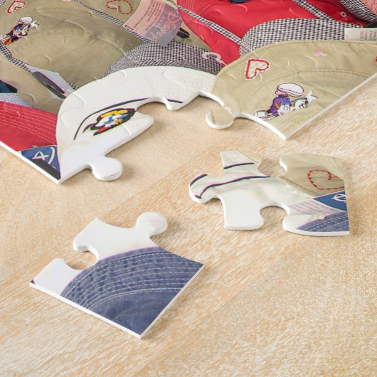 petten en petten in de ogen springende puzzel (Zijkant)