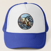 Petten en Petten van poolBeren, levend Beer, Pet (Voorkant)