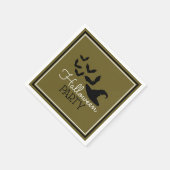 Petten en vleermuizen, Halloween Party Servet (Hoek)