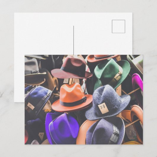 Petten Fedoras Briefkaart (Voorkant / Achterkant)