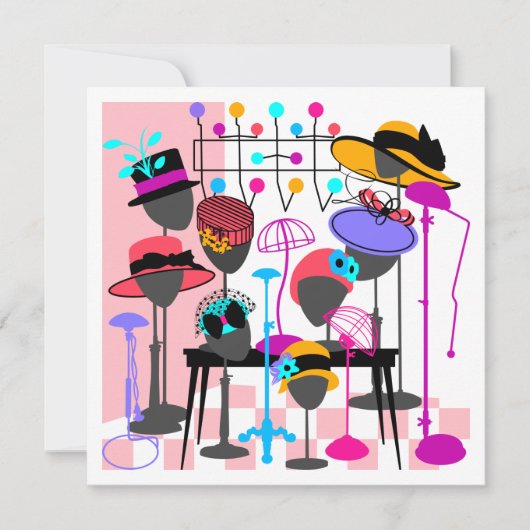 Petten Galore Invitation Kaart (Voorkant)