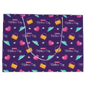 Petten, handtassen en harten Moederdag Groot Cadeauzakje (Achterkant)