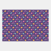 Petten, handtassen en harten Moederdag Inpakpapier Vel (Voorkant)