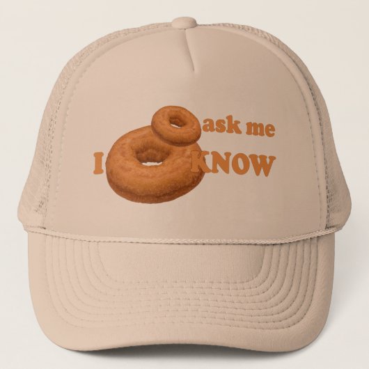 Petten Humor donut - kies kleur (Voorkant)