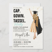 PETTEN JURK TASSEL Custom Afstuderen Kaart (Voorkant)