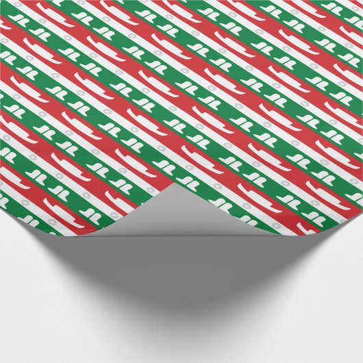 Petten, laarzen en sterren, van Texas, omwikkelend Cadeaupapier (Hoek)