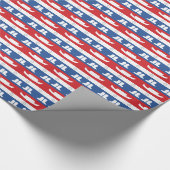 Petten, laarzen en sterren, van Texas, omwikkelend Cadeaupapier (Hoek)
