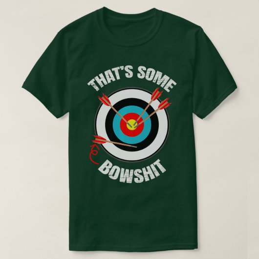 petten met Bowshit Funny Archery T-shirt (Design voorkant)