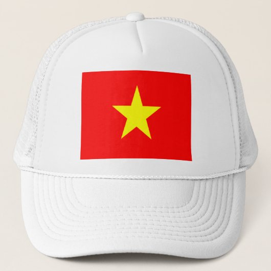 Petten met Vietnamese vlag (Voorkant)