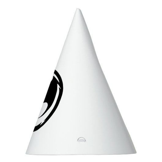 Petten met zwarte drakenwitte feestjes feesthoedjes (Rechts)