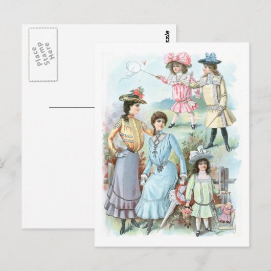 petten Mode 1900 Briefkaart (Voorkant / Achterkant)