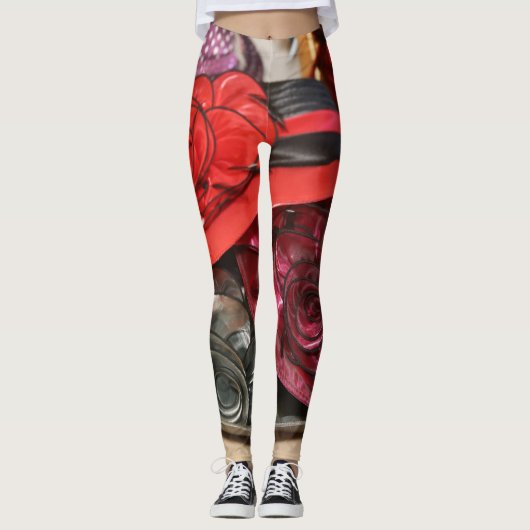 Petten Mode ontwerp wetend Leggings (Voorkant)