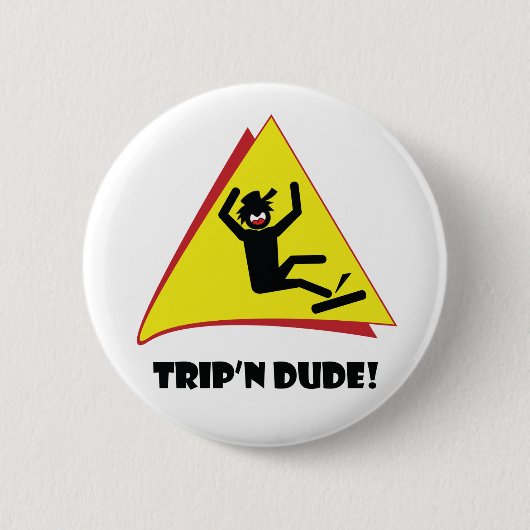 PETTEN, MOKKEN, ETC 2 RONDE BUTTON 5,7 CM (Voorkant)