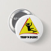 PETTEN, MOKKEN, ETC 2 RONDE BUTTON 5,7 CM (Voorkant /achterkant)